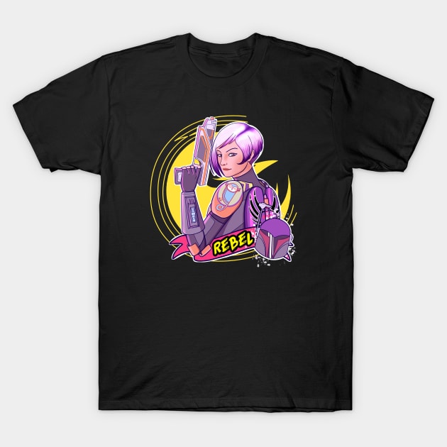 Rebel artist T-Shirt by quietduna